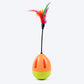 TLC Tumbler Toy With Feathers For Cat - Multicolor