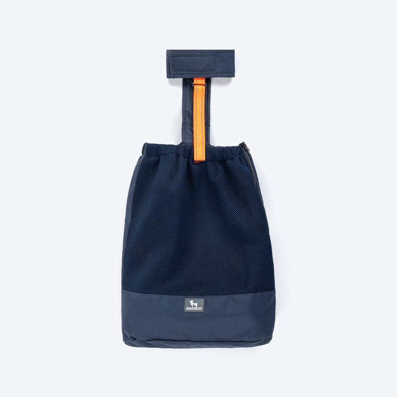HUFT Trooper Drag Bag Harness For Dog - Navy Blue - Heads Up For Tails