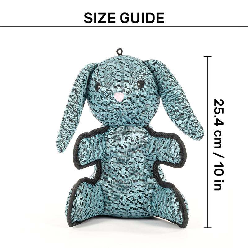 HUFT Coco The Rabbit Plush Toy For Dog - Dark Grey