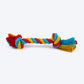 TLC 2 Knot Rope Toy For Dog - Multicolor