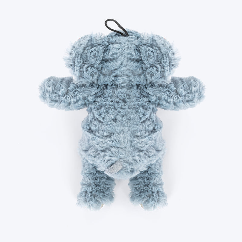 HUFT Snuggly Ellie Plush Toy For Dog - Grey