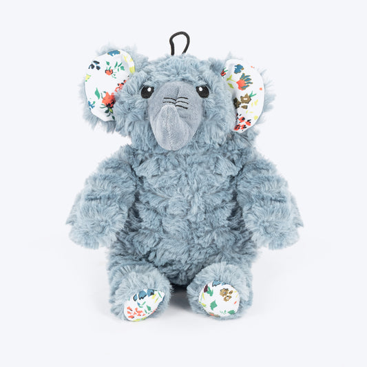 HUFT Snuggly Ellie Plush Toy For Dog - Grey
