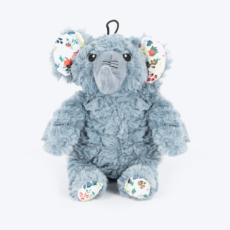 HUFT Snuggly Ellie Plush Toy For Dog - Grey