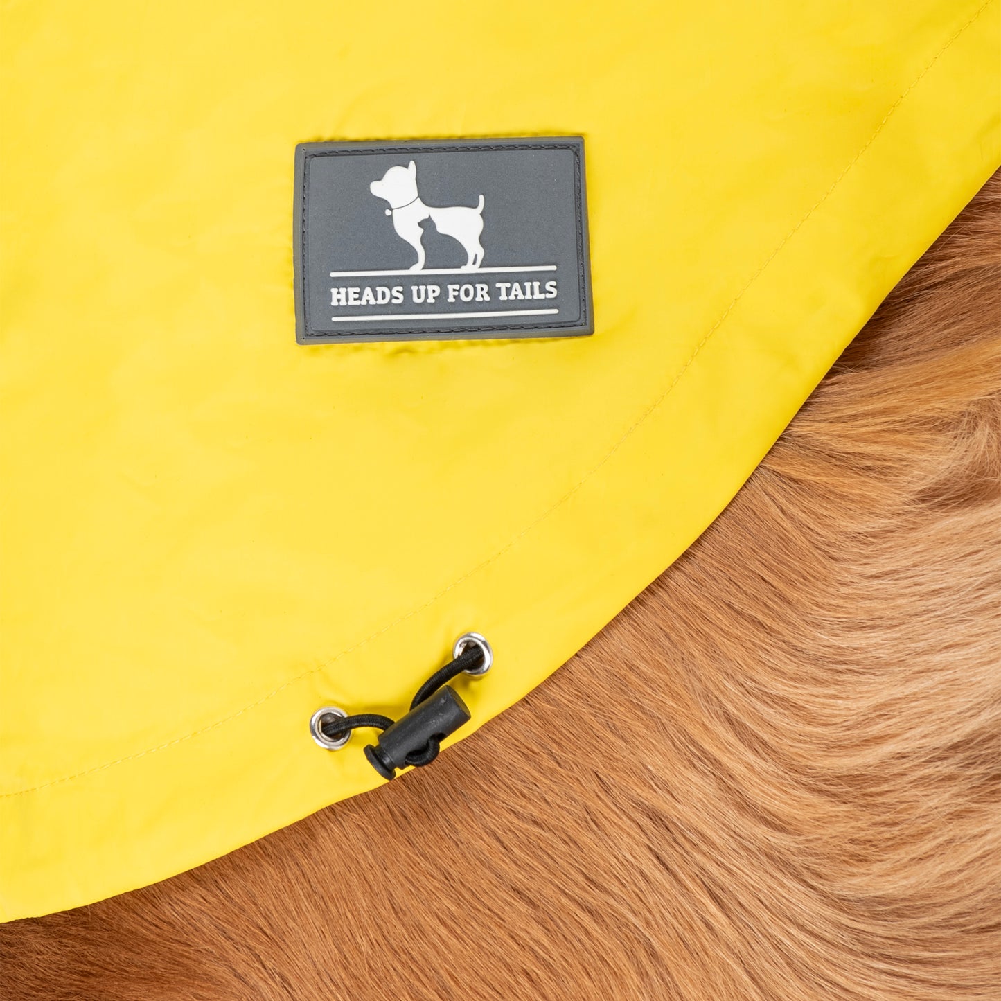 HUFT Magical Mist Raincoats For Dog & Cat - Sunshine Yellow - Heads Up For Tails