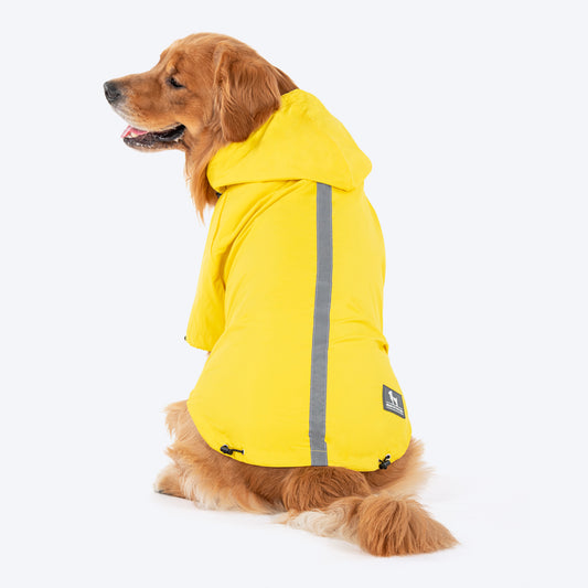 HUFT Magical Mist Raincoats for Pets - Sunshine Yellow_02