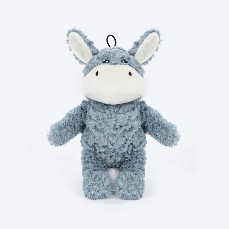 HUFT Danny The Donkey Plush Toy For Dog - Grey