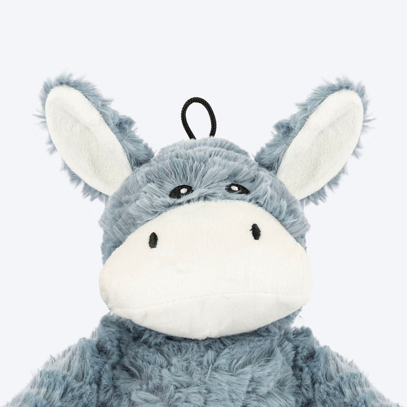 HUFT Danny The Donkey Plush Toy For Dog - Grey