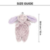HUFT Bubble Bunny Plush Toy For Dog - Purple