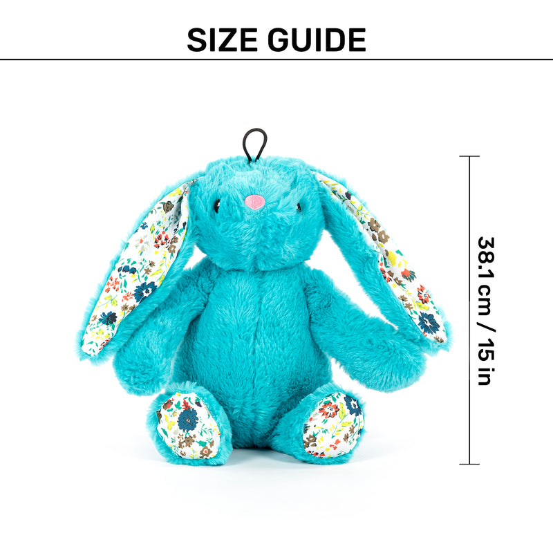 HUFT Binky The Bunny Plush Toy For Dog - Blue
