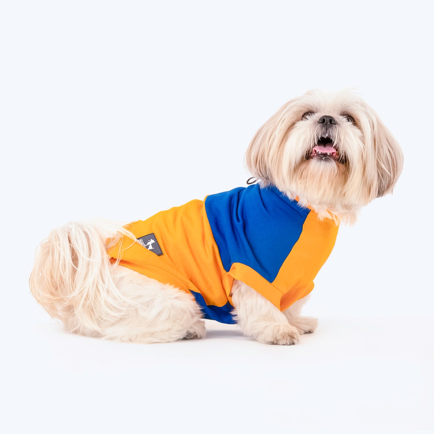 HUFT Breezy Boo Vest For Dogs - Yellow & Blue - Heads Up For Tails