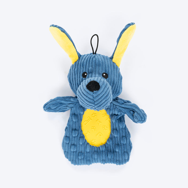 HUFT Ollie The Puppy Plush Toy For Dog - Blue