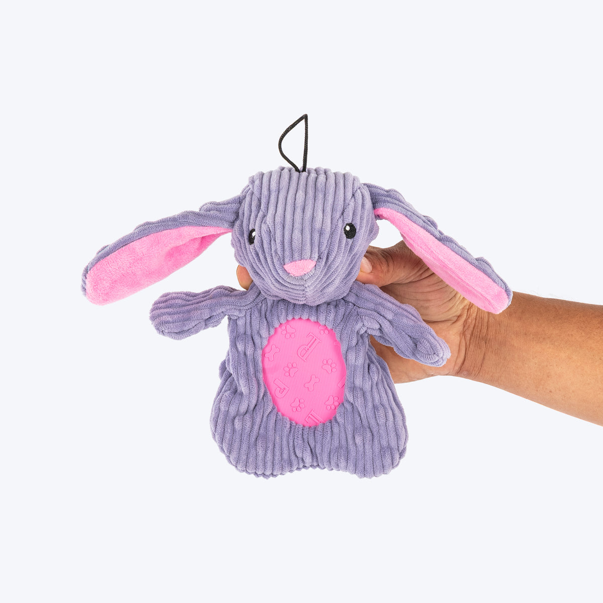 HUFT Rustle Rabbit Plush Toy For Dog - Purple