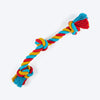 TLC 3 Knot Rope Toy For Dog - Multicolor - Heads Up For Tails