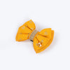 HUFT Shahi Utsav Bow Tie For Dog - Yellow