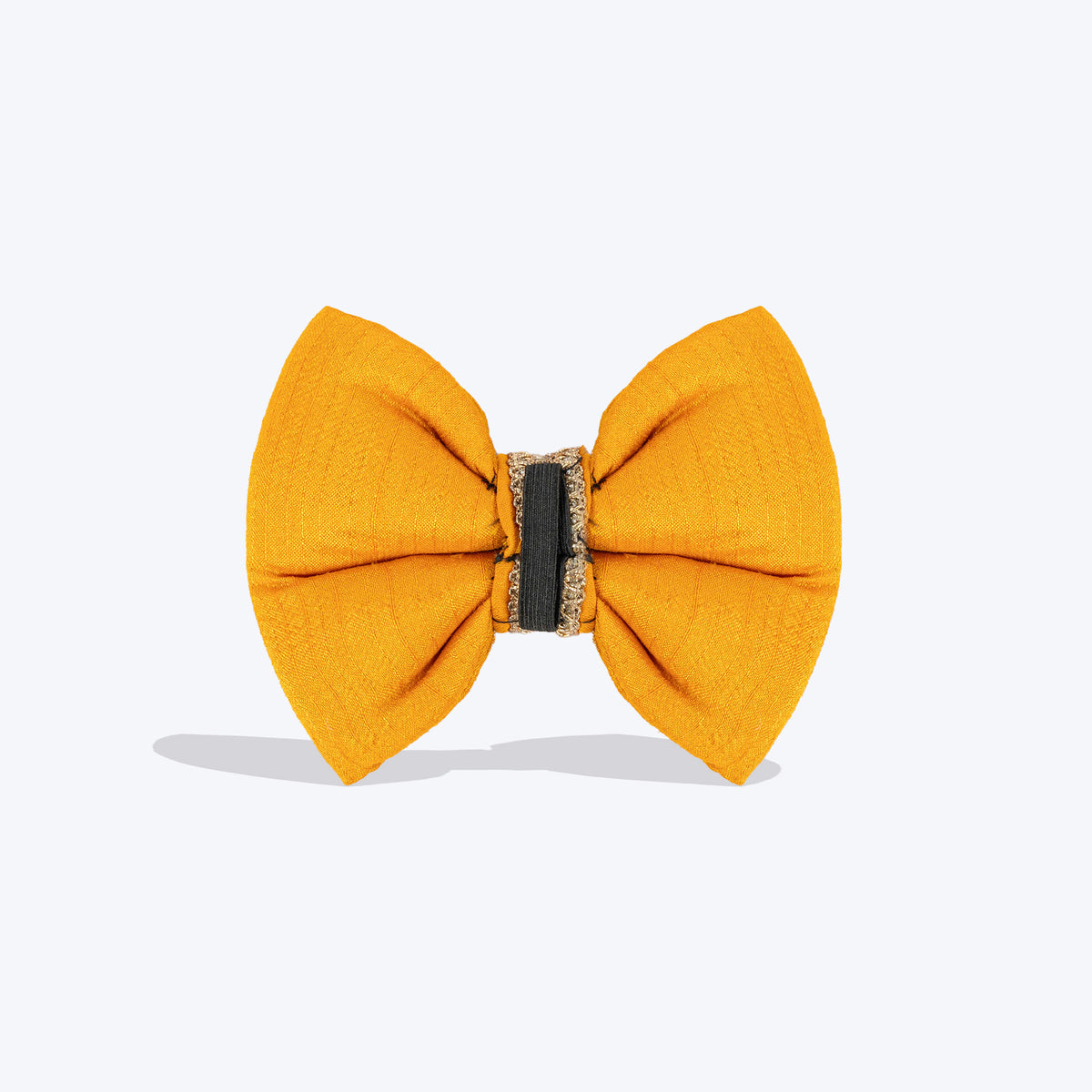 HUFT Shahi Utsav Bow Tie For Dog - Yellow