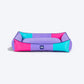 Dash Dog Color Cascade Water Repellent Lounger Dog Bed - Multicolor