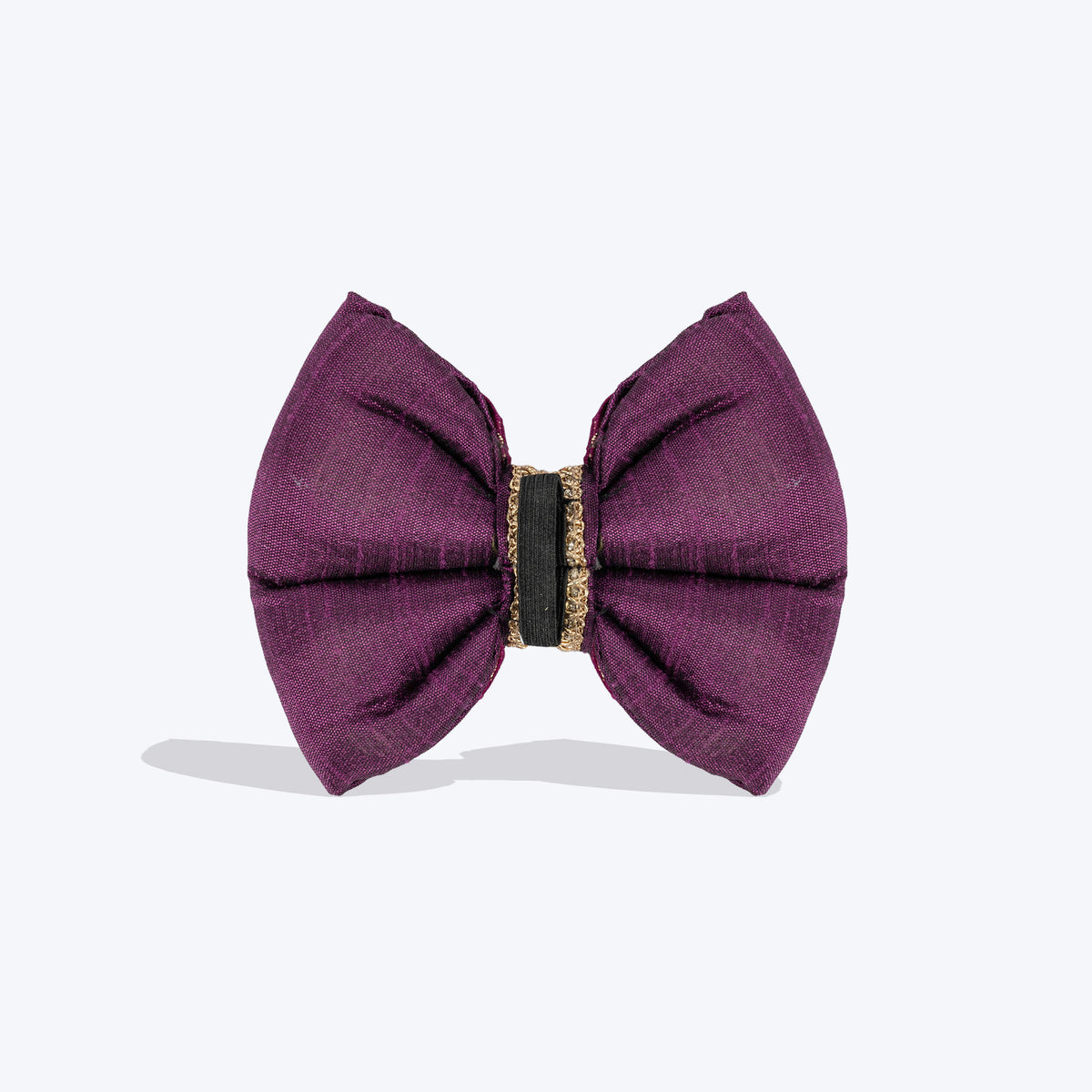 HUFT Shahi Utsav Bow Tie For Dog - Purple