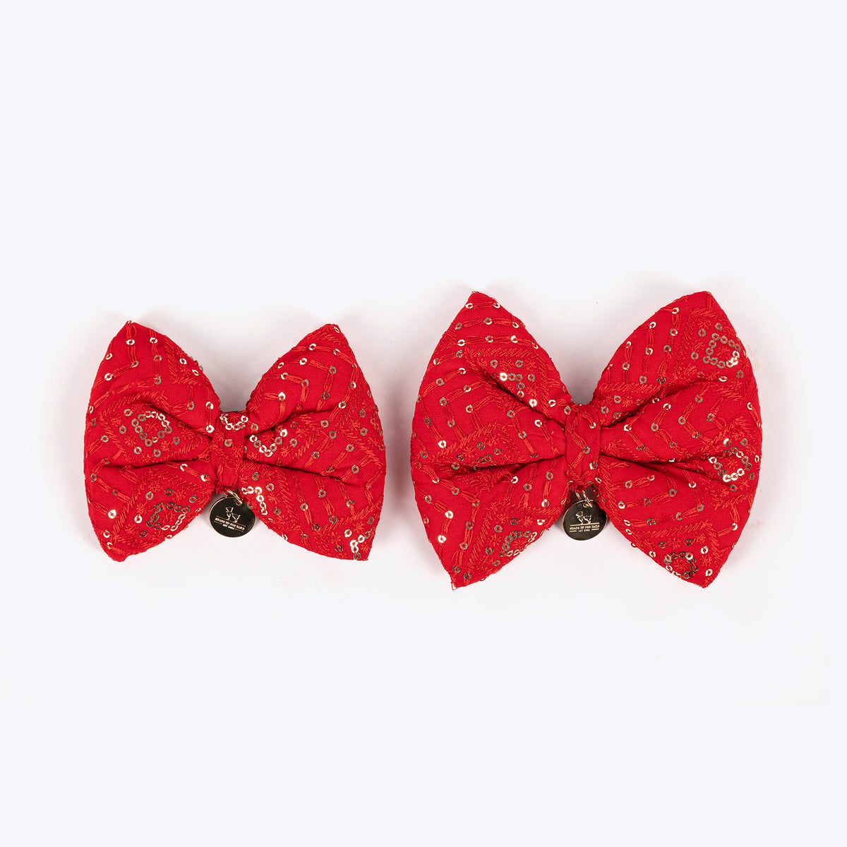 HUFT Royal Radiance Bow Tie For Dog - Red