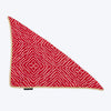 HUFT Royal Bandhani Knot Bandana For Dog - Red
