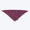 HUFT Royal Bandhani Knot Bandana For Dog - Purple