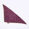 HUFT Royal Bandhani Knot Bandana For Dog - Purple