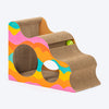 HUFT Scratch N' Hide Scratcher For Cat - Multicolor - Heads Up For Tails