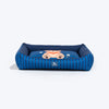 HUFT Bear Hug Lounger Bed For Dog - Blue