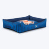 HUFT Bear Hug Lounger Bed For Dog - Blue