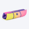 Dash Dog Ombre Fusion Water Repellent Portable Mat For Dog - Purple & Yellow - Heads Up For Tails