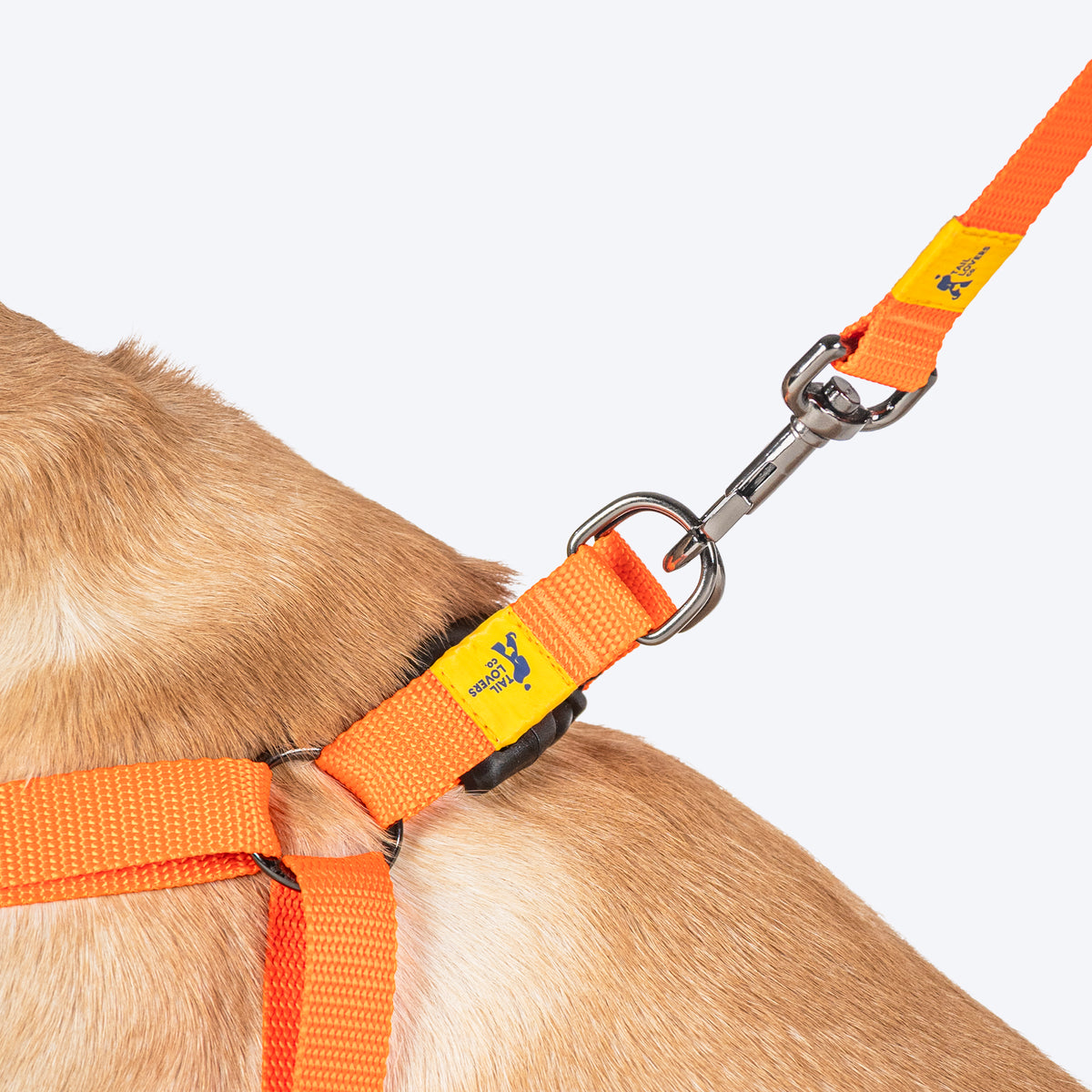 TLC Step-In Harness For Dog - Orange - Heads Up For Tails