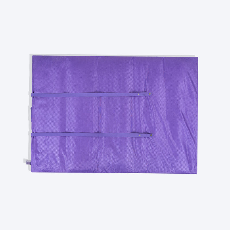 Dash Dog Ombre Fusion Water Repellent Portable Mat For Dog - Purple & Yellow - Heads Up For Tails