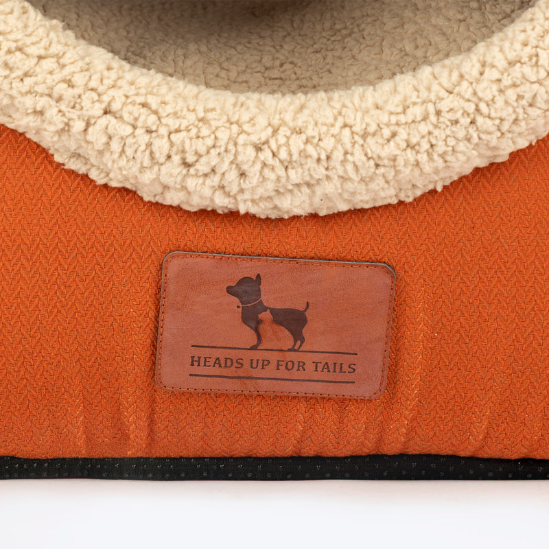HUFT Furbulous Tent Bed For Cat & Puppy - Orange