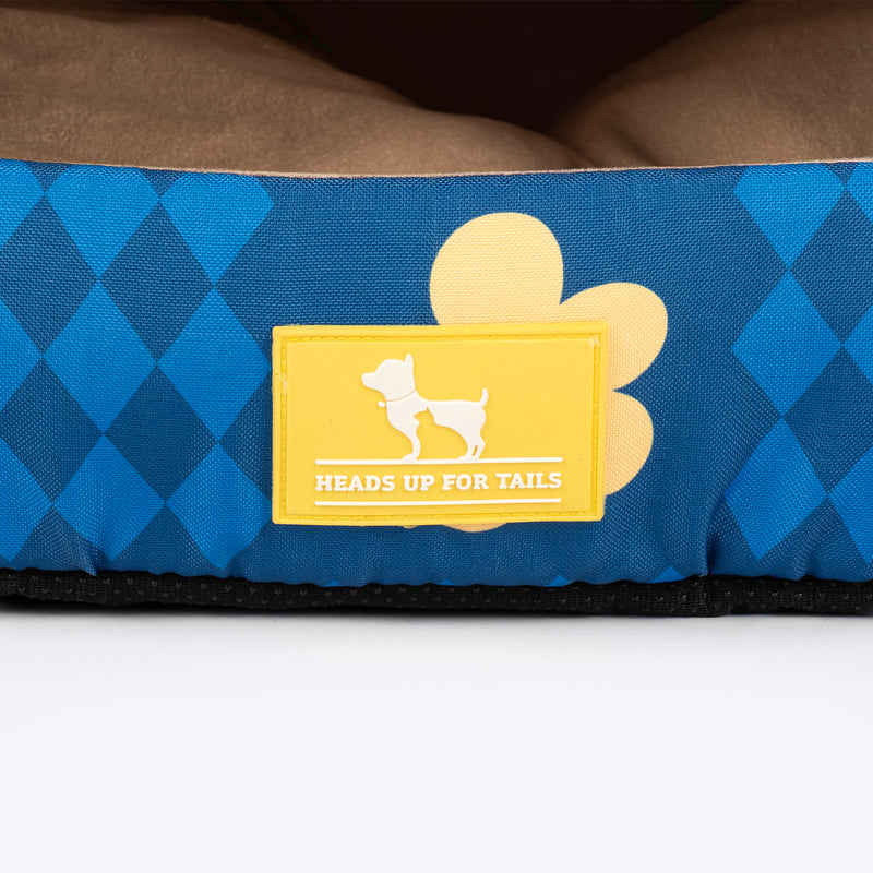 HUFT Cosy Blossom Tent Bed For Cat & Puppy - Blue