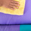 Dash Dog Color Cascade Water Repellent Lounger Dog Bed - Multicolor - Heads Up For Tails