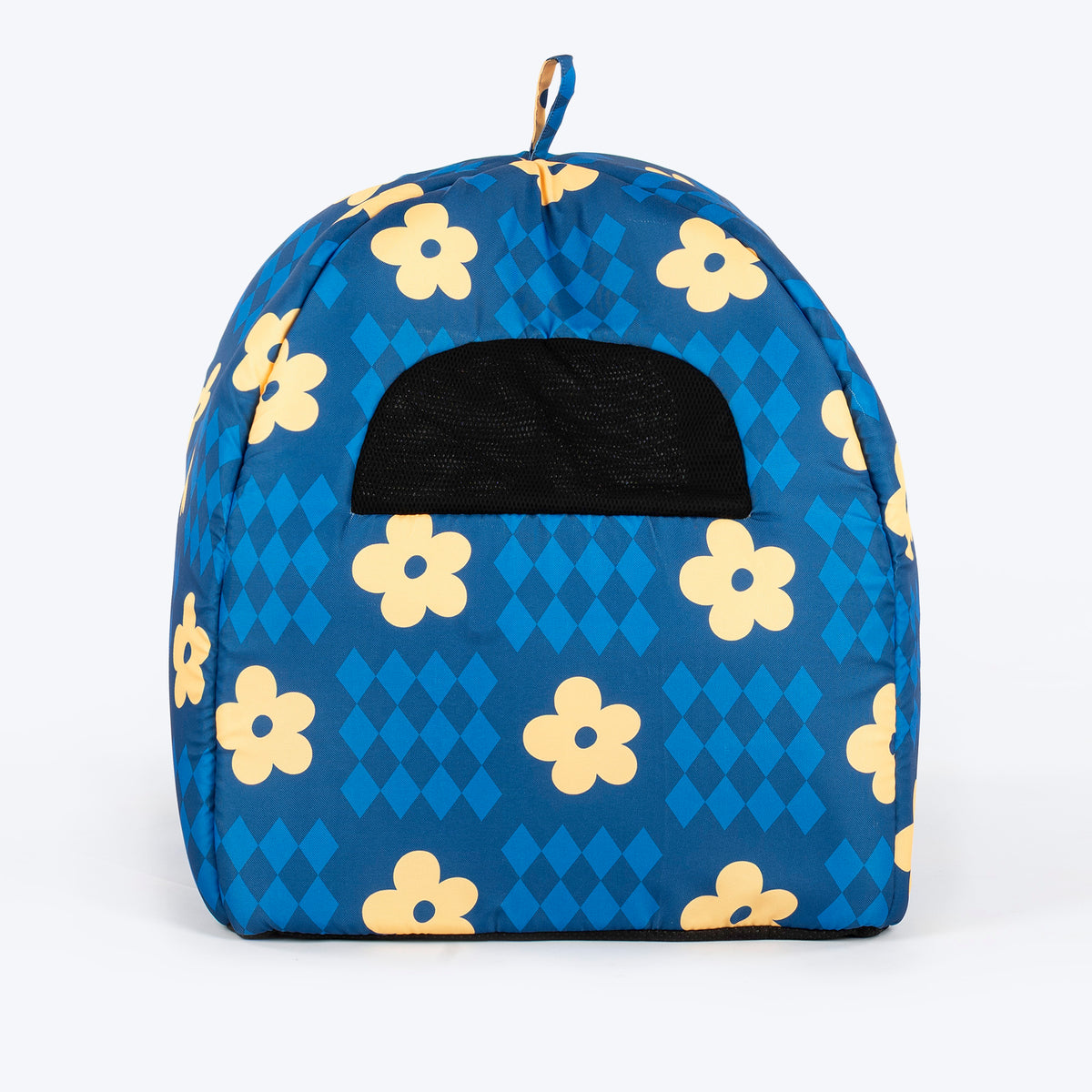 HUFT Cosy Blossom Tent Bed For Cat & Puppy - Blue