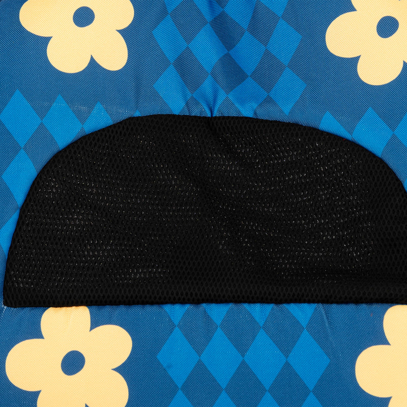 HUFT Cosy Blossom Tent Bed For Cat & Puppy - Blue
