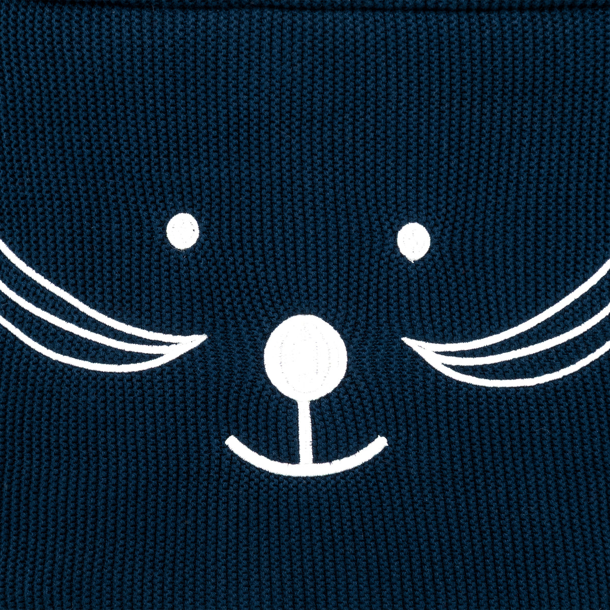 HUFT Playtime Toy Basket For Dog & Cat - Navy - Heads Up For Tails