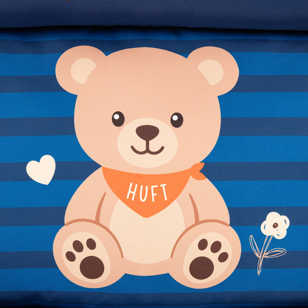 HUFT Bear Hug Lounger Bed For Dog - Blue
