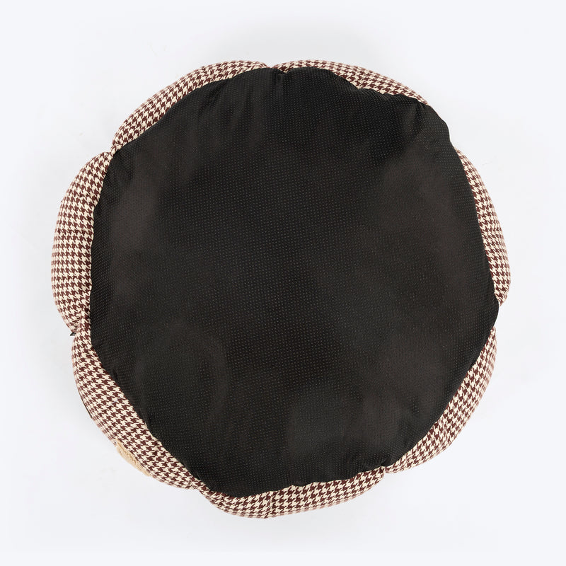HUFT Cosy Cuddle Bed For Cat & Puppy - Brown