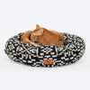 HUFT Dreamy Donut Bed For Cat & Puppy - Black & White - Heads Up For Tails