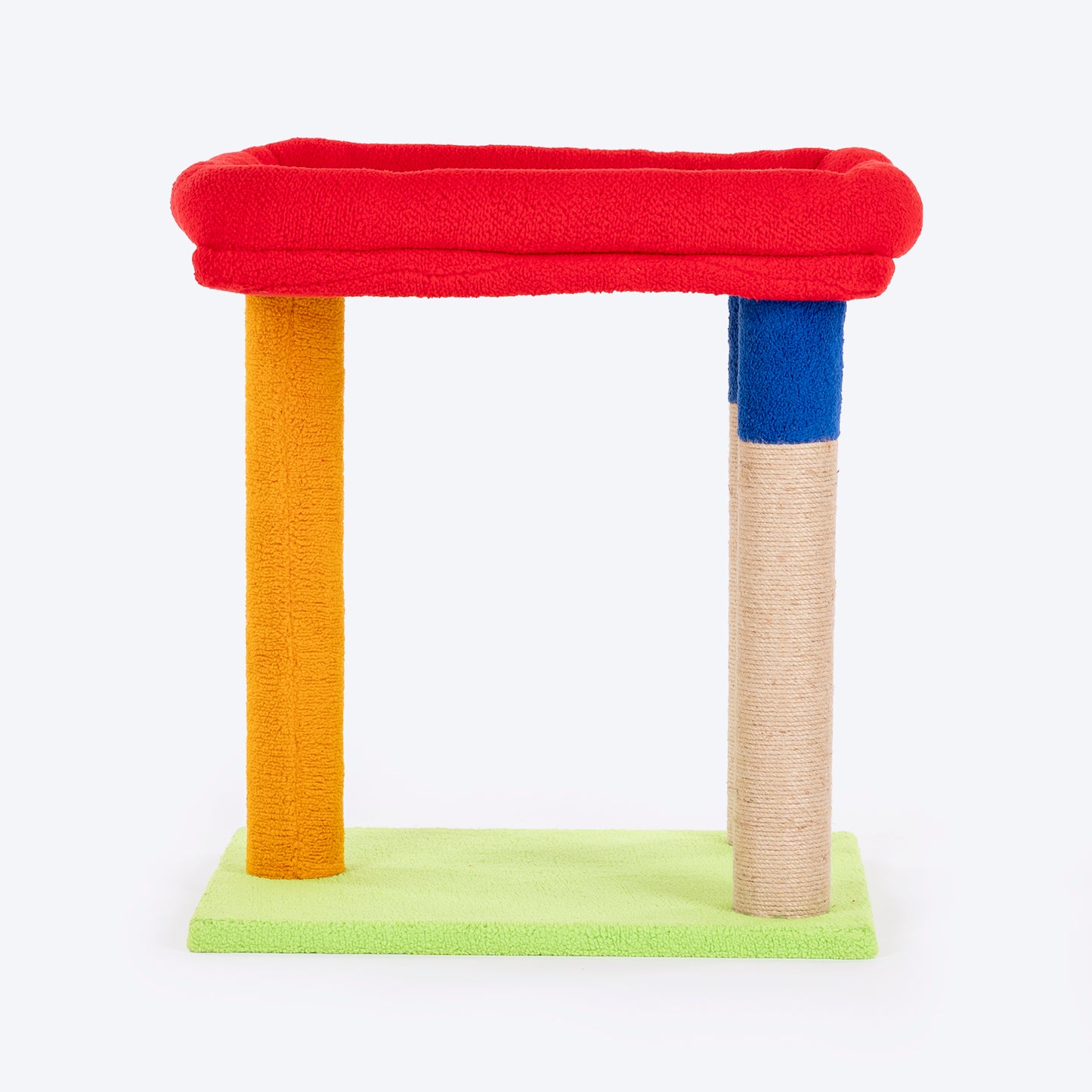 TLC Scratch n' Snooze Pole Scratcher For Cat - Multicolor