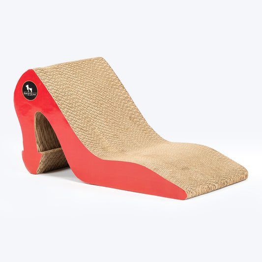HUFT Claw Couture Scratcher For Cat - Red