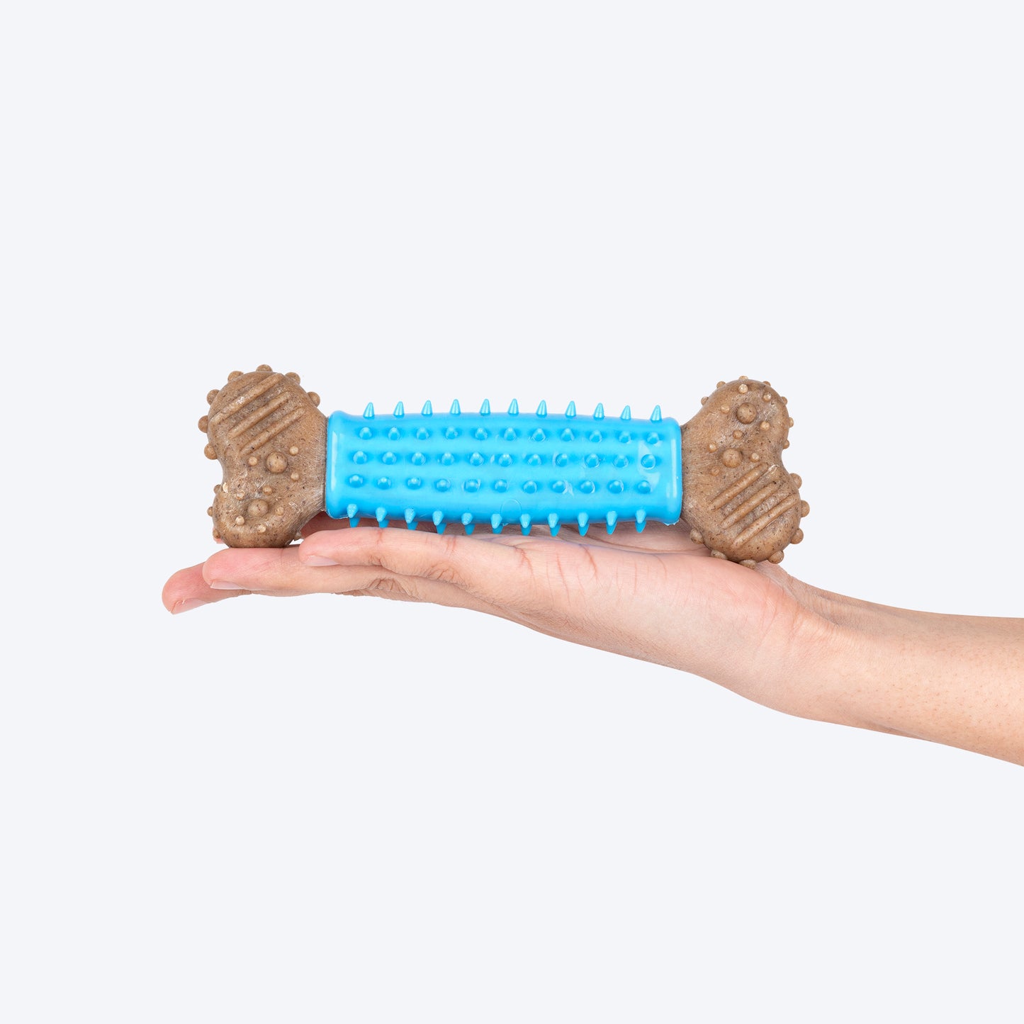 HUFT Spiky Bone Chew Toy For Dogs - Heads Up For Tails