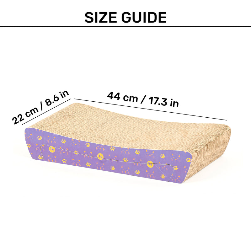 HUFT Purr Cradle Scratcher For Cat - Multicolor