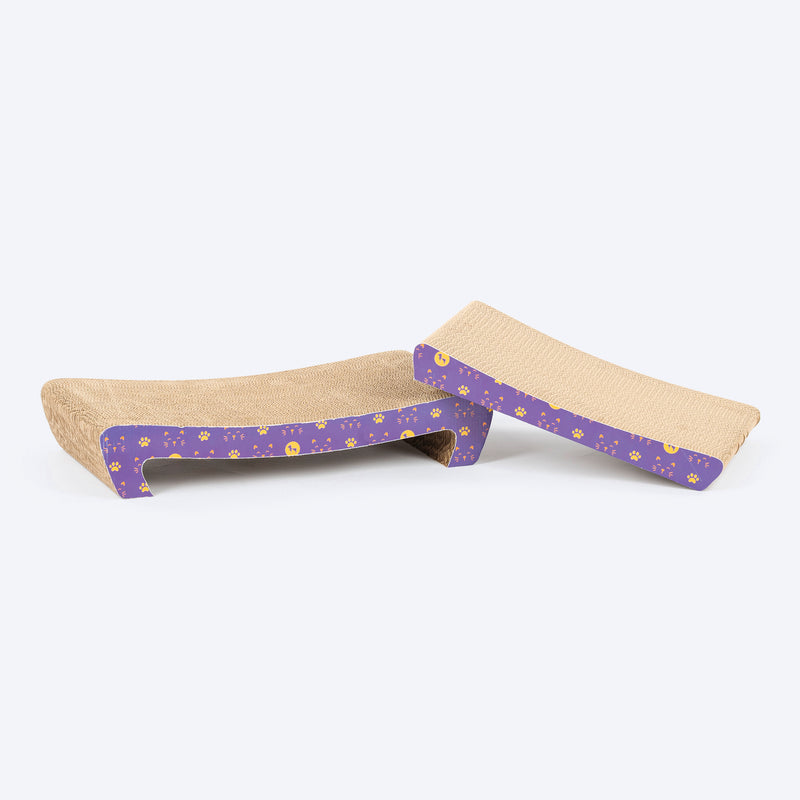 HUFT Purr Cradle Scratcher For Cat - Multicolor