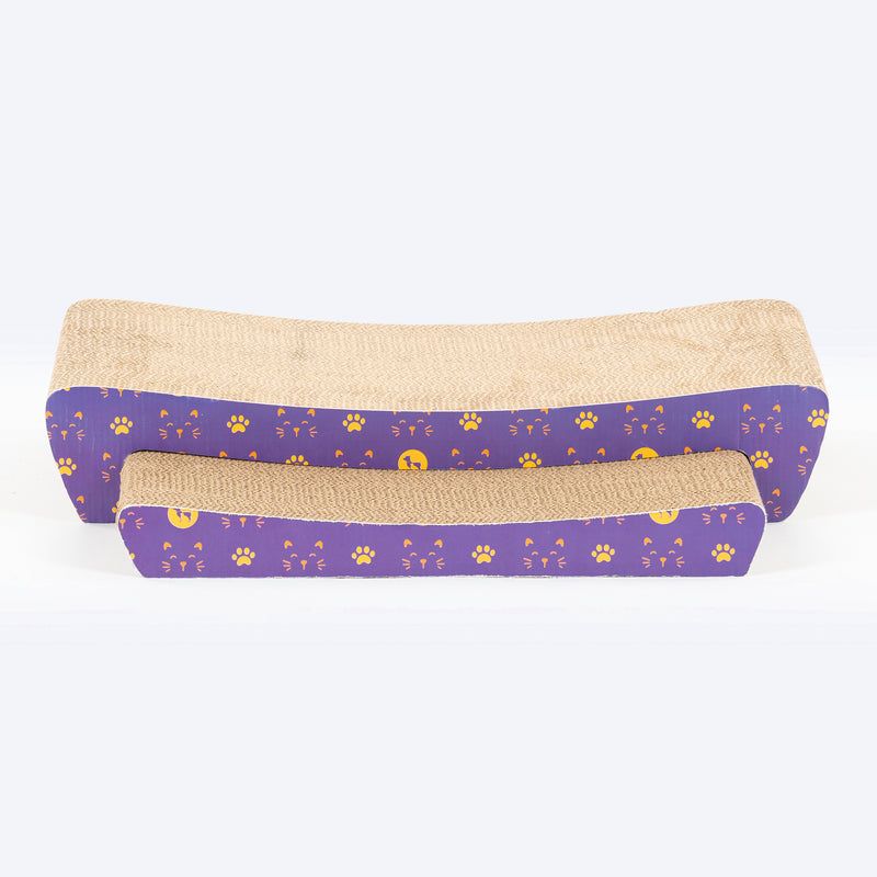 HUFT Purr Cradle Scratcher For Cat - Multicolor - Heads Up For Tails