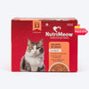 NutriMeow Salmon In Gravy Wet Food For Adult Cat - 80 gm