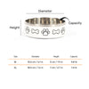 HUFT Happy Feast Printed Bowl For Dog - White