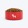 HUFT Quintessential Double Walled Bowl For Dog - Red