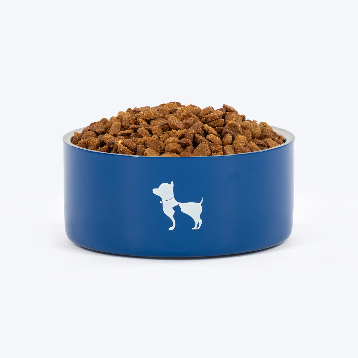 HUFT Quintessential Double Walled Bowl For Dog - Blue